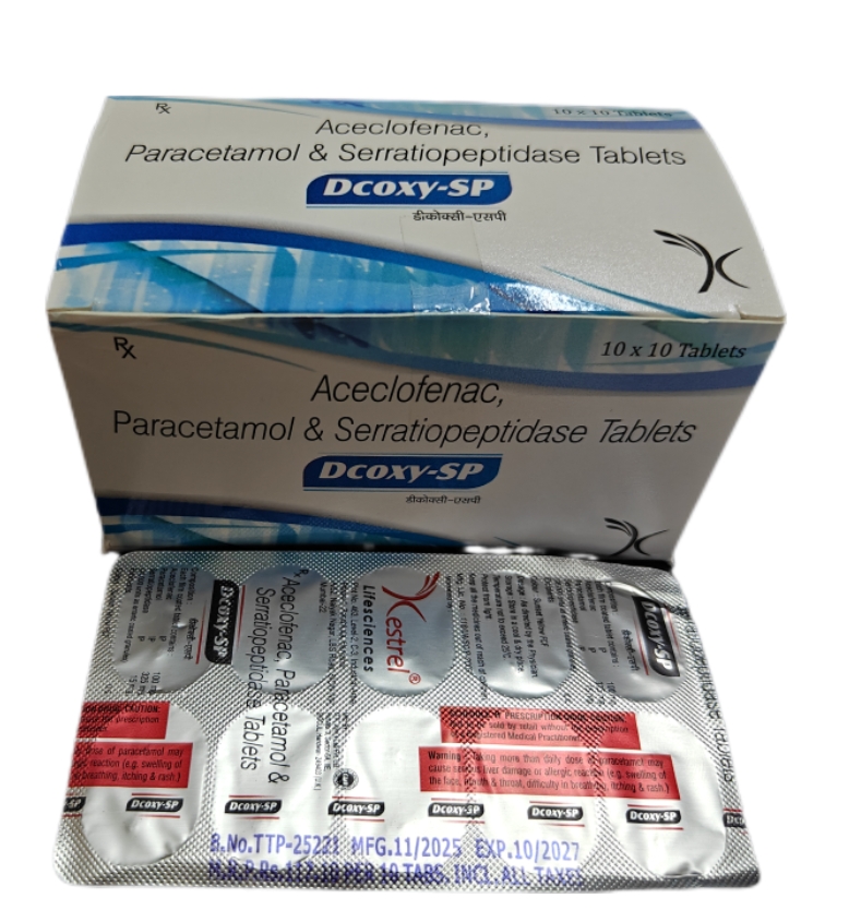 Dcoxy-SP Tab Pack Packaging