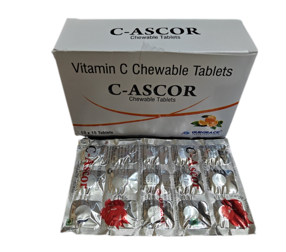 C-Ascor Tab Pack Packaging