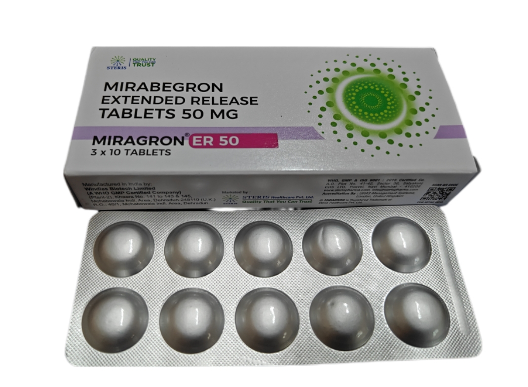 Miragron ER-50 Tab Pack Packaging